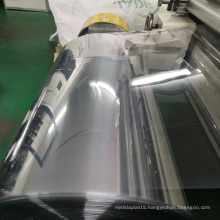 Chinese manufacturers rigid clear print pet plastic sheet roll